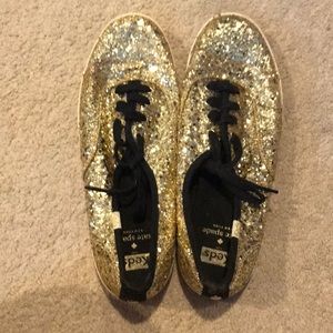 Kate Spade glitter Keds